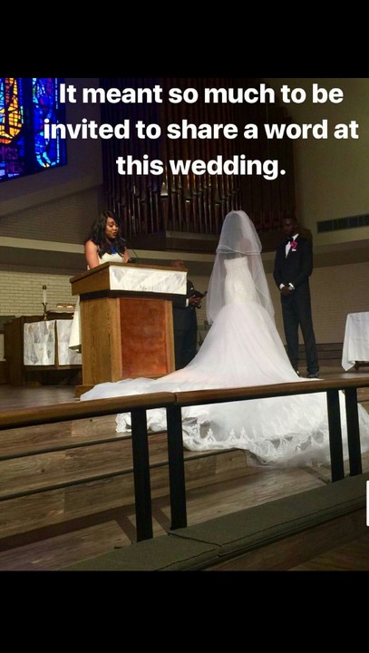 Stella Damasus Preaches At A Wedding In Church In US (Photo ...