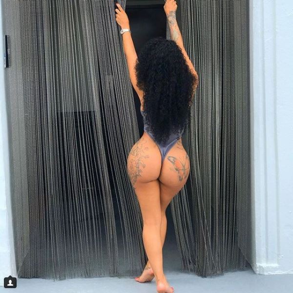 Alexis Skyy Flaunts Her Curvy Body In Trim Swimsuit (photos). 