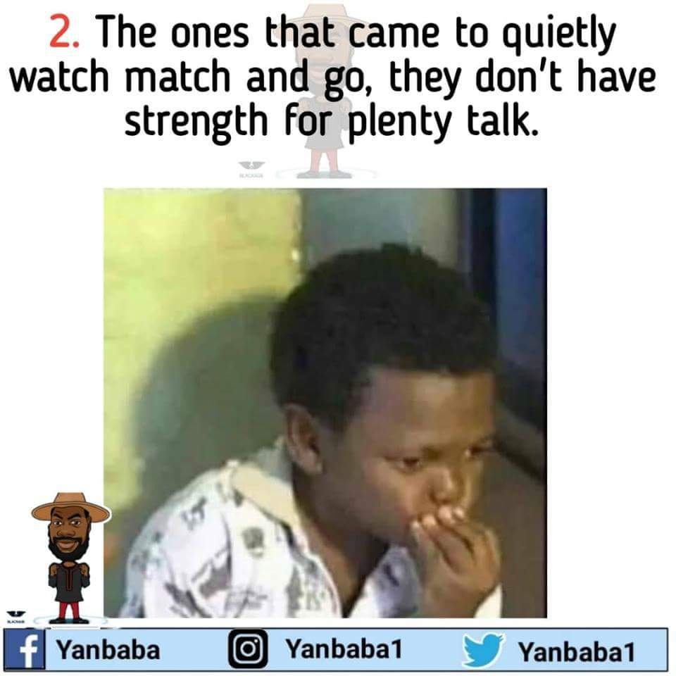 Funny Memes Of Different Types Of People You Will See In Football Viewing  Centre - Jokes Etc - Nigeria