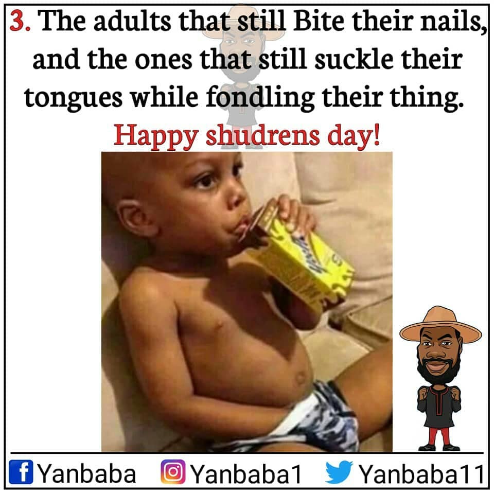 Different Types Of Adults That Should Be Wished Happy Children's Day (meme  Colle - Family - Nigeria
