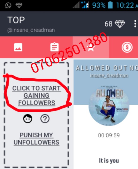 do you wish to boost your instagram followers now our server is always ready and affordable contact us now 07062501380 whatsapp 07062501380 - instagram followers that are allowed