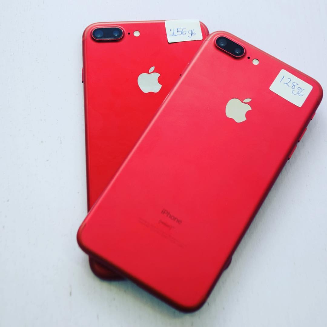 UK Used 128gb And 256gb Iphone 7plus Red Now Available - Technology
