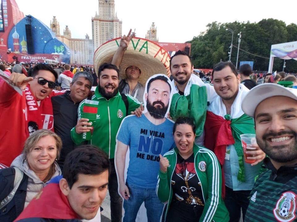 Mexican Fans Went To Russia With Photo Of Friend Whose