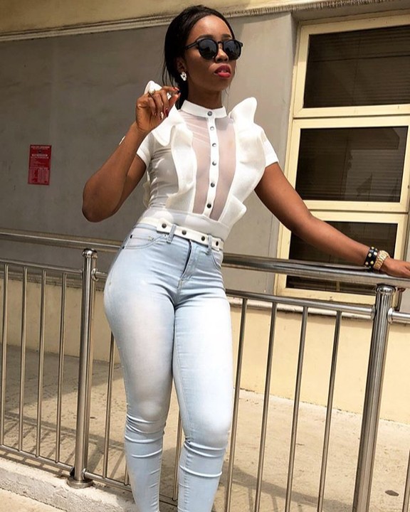 Bambam Steps Out In Braless See-Through Top - Celebrities - Nigeria