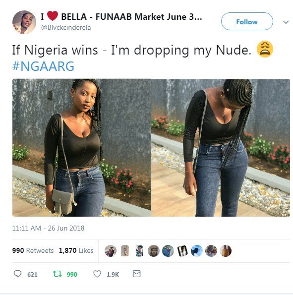 If Nigeria Wins - Im Dropping Ny Nude Photos - Twitter 