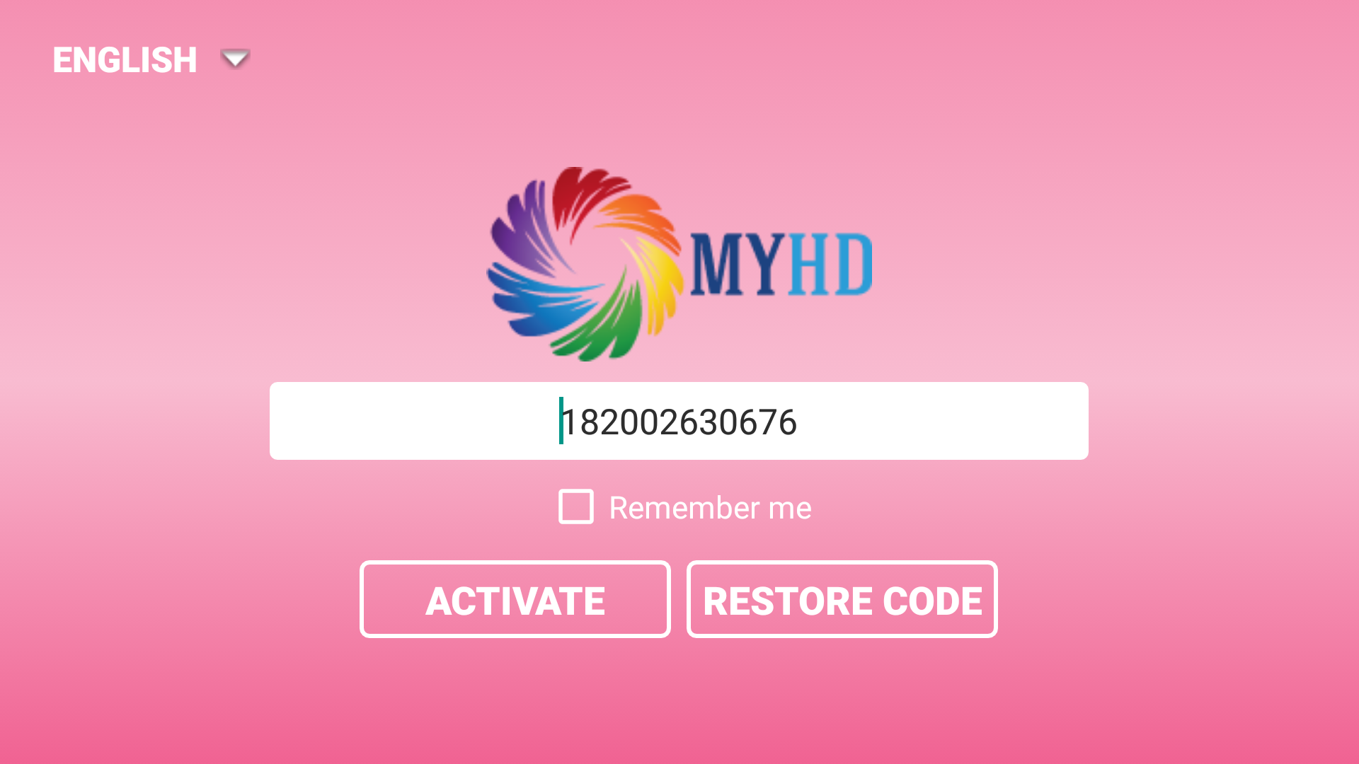 MyHD IPTV Activation Code Free 2024 - wide 7