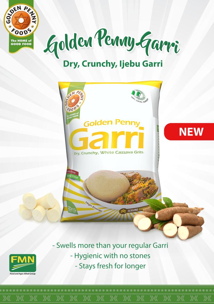 FMN Group Introduces Golden Penny Garri (pictures) - Food ...