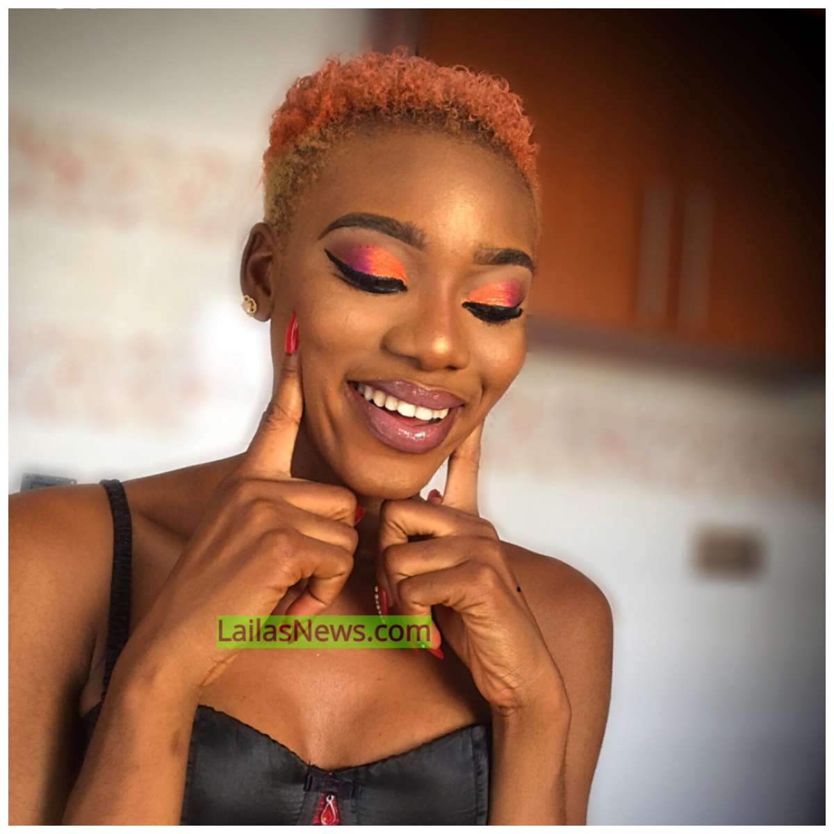 Makeup Photos Of Nigerian Indecentstar Savage Trap Queen Okhype