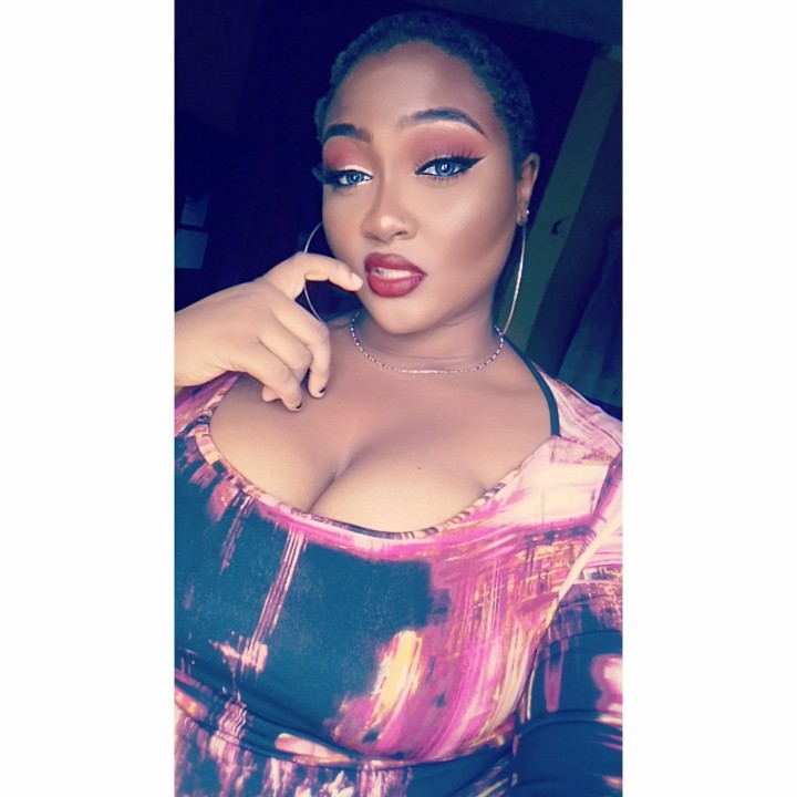  'Many People Look At My Big BOOBs, Come & Advertise On It' - Busty Lagos Girl (Pics) 