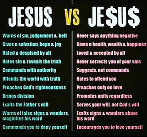 Jesus Vs Je$u$ - Religion - Nigeria