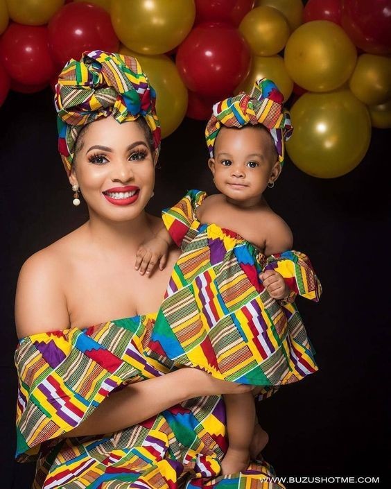mother and daughter ankara outfits