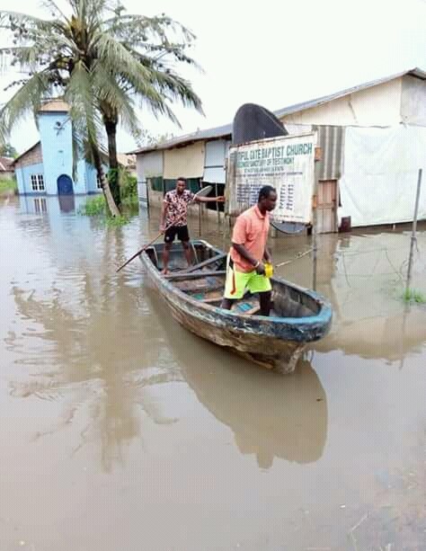 RIVERS FLOOD : See Photos From Ahoada West Villages Affected By Flood ...