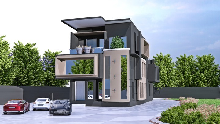 Pinnock Beach Estate House Design - Properties - Nigeria