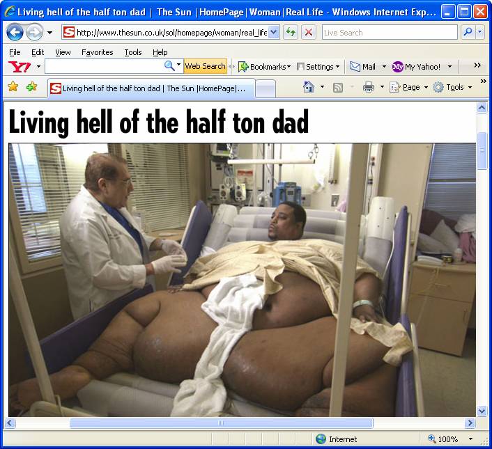 Living Hell Of The Half Ton Dad - Health - Nairaland 