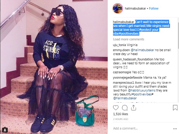 Halima Abubakar I Am A Virgin Can T Wait To Experience Sex Celebrities Nigeria