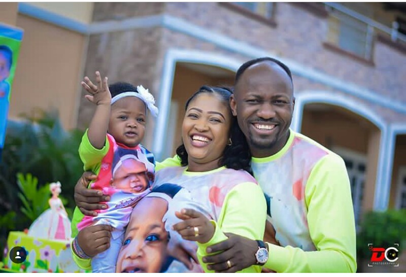 Apostle Suleman & Wife Celebrate Excel, Their Daughters 1st Birthday ...