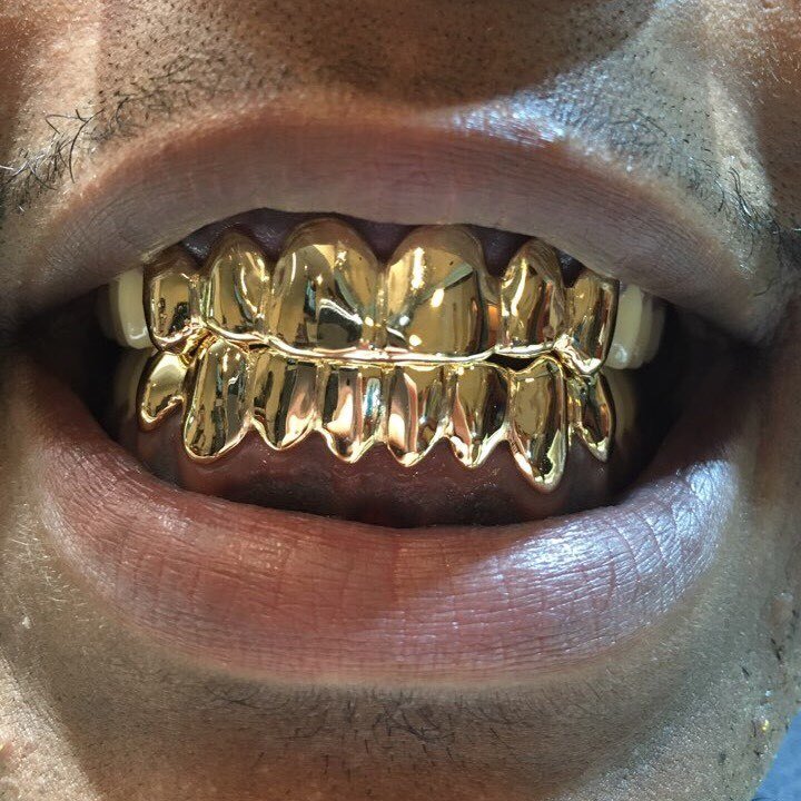 Order for this high quality Gold Teeth grills & give your smile some en...
