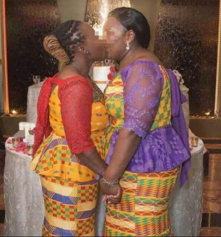 kissing ndoa ghanaian sparks outrage