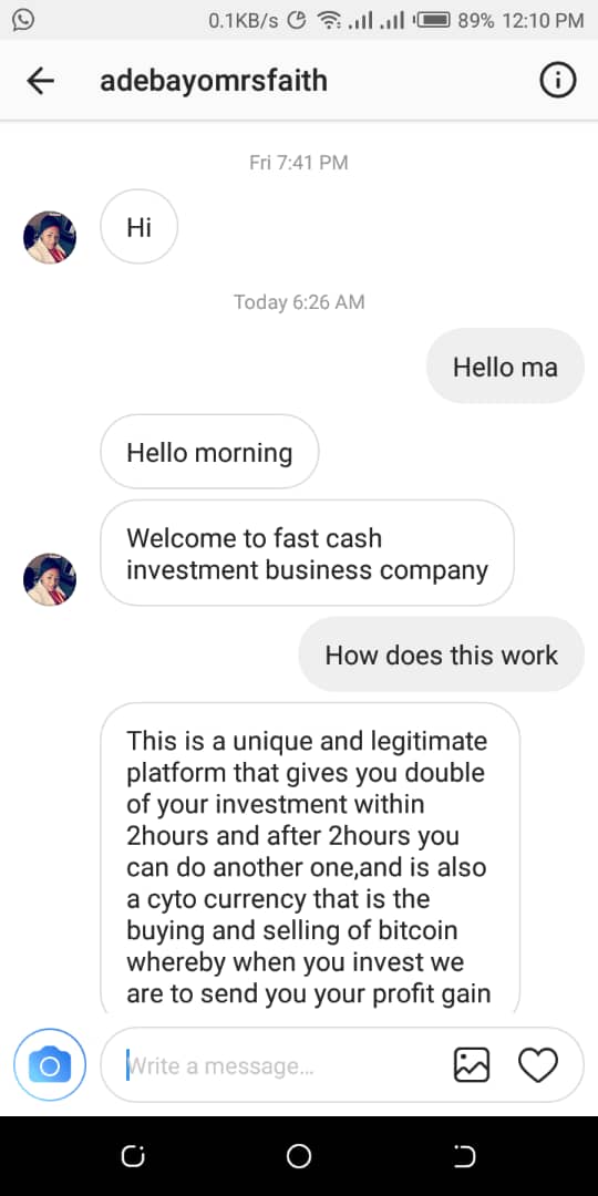 Beware Of Flip Cash Scam On Instagram - Crime - Nigeria