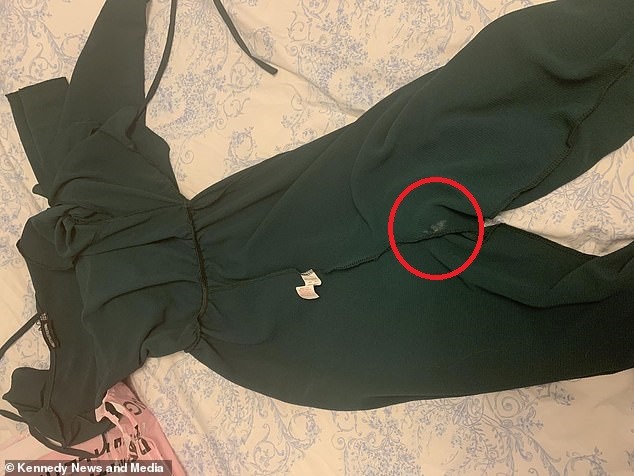 Lady Found Sperm On The New Jumpsuit She Bought Online & Was De picture
