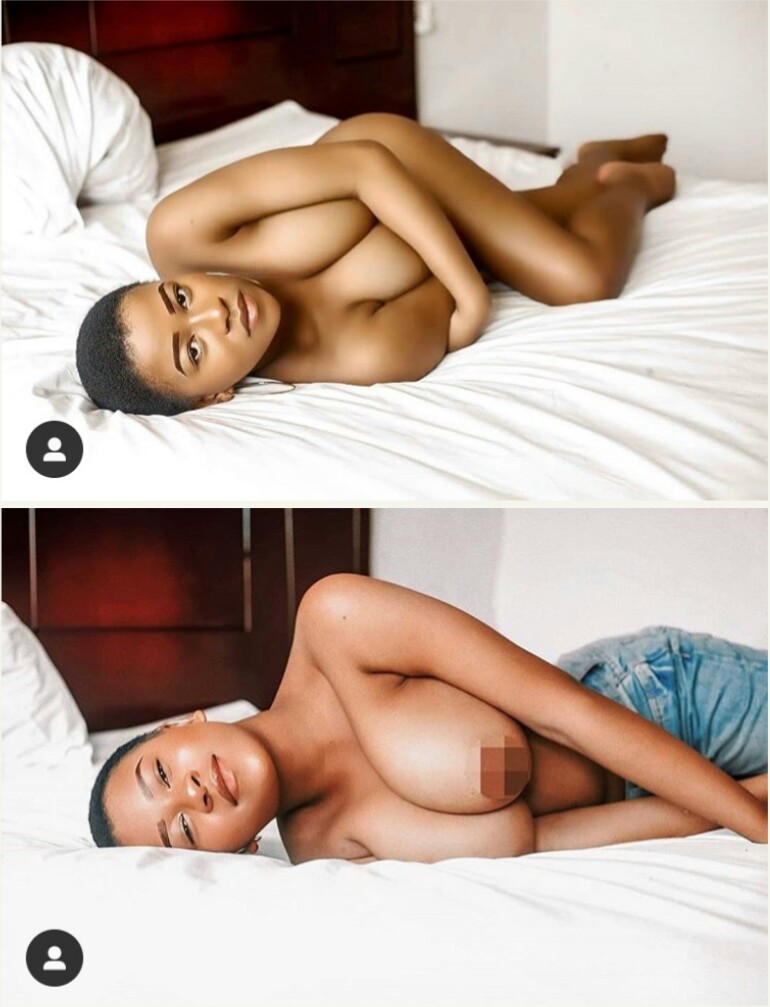 Founder Of The Boob Movement, Chioma Abby Goes Completely Nude (Photos) - C...