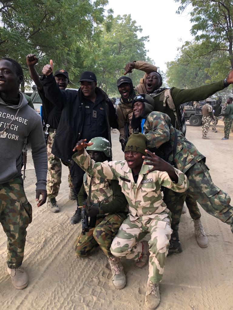 Troops kill 3 Boko Haram terrorists, recover weapons in Borno