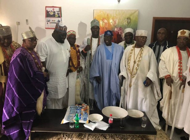 Ooni of Ife, Adeyeye, Others Visits Tinubu in Abuja  - Photos