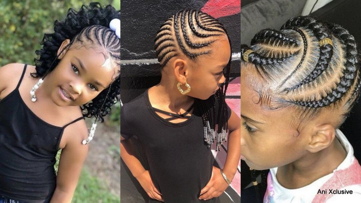 Braided New Hairstyles With Weaves For Little Girls 2019 - Fashion - Nigeria