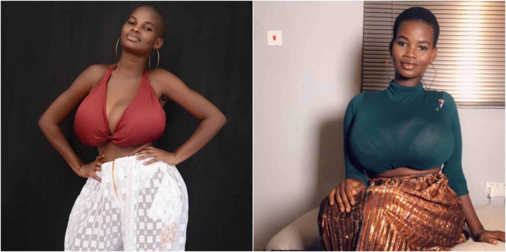 Ghanaian Model, Pamela Watara Reported To Posses The Biggest Breasts - Cele...