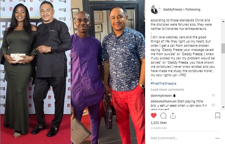 Daddy Freeze Shares 10 Years Throwback Photo, really got me thinking