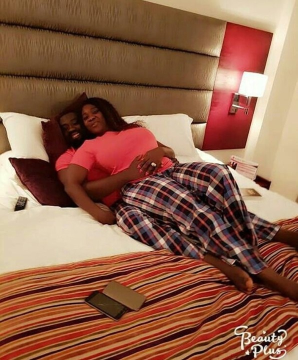 Mercy Johnson And Husband Share Bedroom Photos, Rock Matching Pyjamas - Cel...