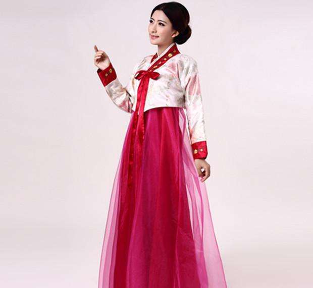 East Asia Woman Wear Traditional Clothes, Beautiful Or Not In ...