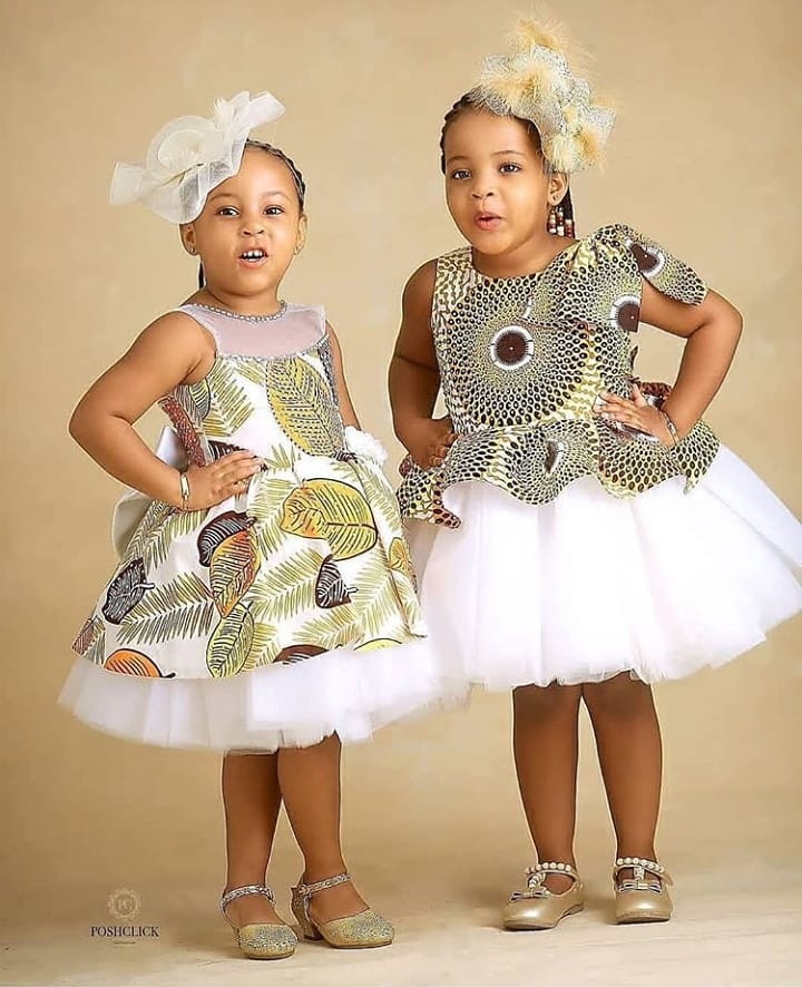 children ankara gown style