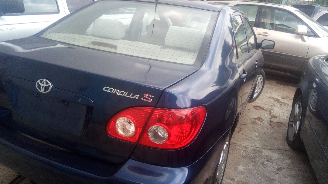 Direct Foreign Used 2003 Toyota Corolla S Blue Colour