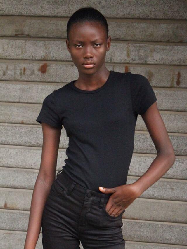 16-YR OLD NIGERIAN GIRL JANET JUMBO BECOMES FIRST NIGERIAN TO MODEL FOR ...