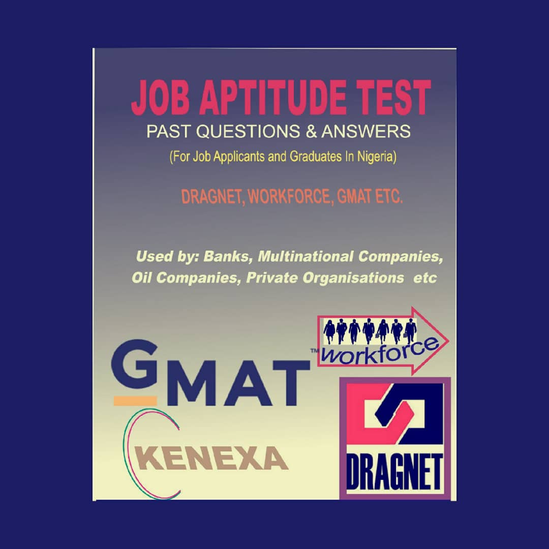 Promo Aptitude Test Job Search Preparation Materials For 900 Only Jobs Vacancies Nigeria