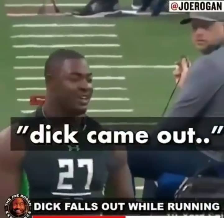Chaps on X: #tbt to the time Chris Jones' dick fell out at the combine and  I put a crying Jordan on it.  / X