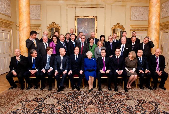 Picture Of British Cabinet Members No Single Black Man Foreign