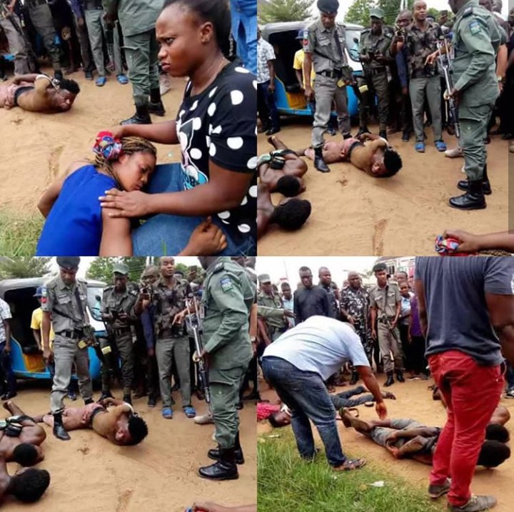 Image result for Police rescue young lady from the hands of ritualists in Delta State