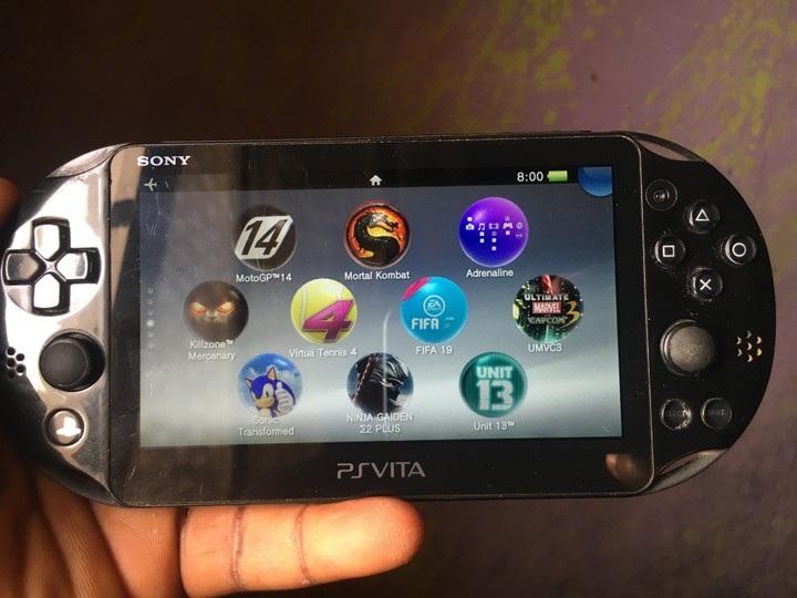 Ps Vita Slim 64gig With 40games Gaming Nigeria