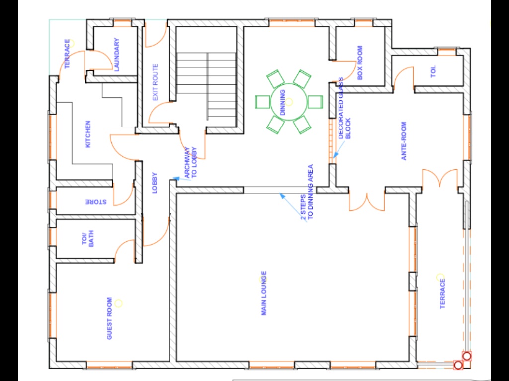 Duplex Floor Plan In Nairaland  Modern House