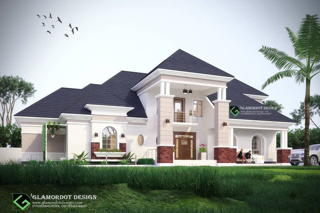 Construction Of A 5bedroom Bungalow With Pent Ado Ekiti 