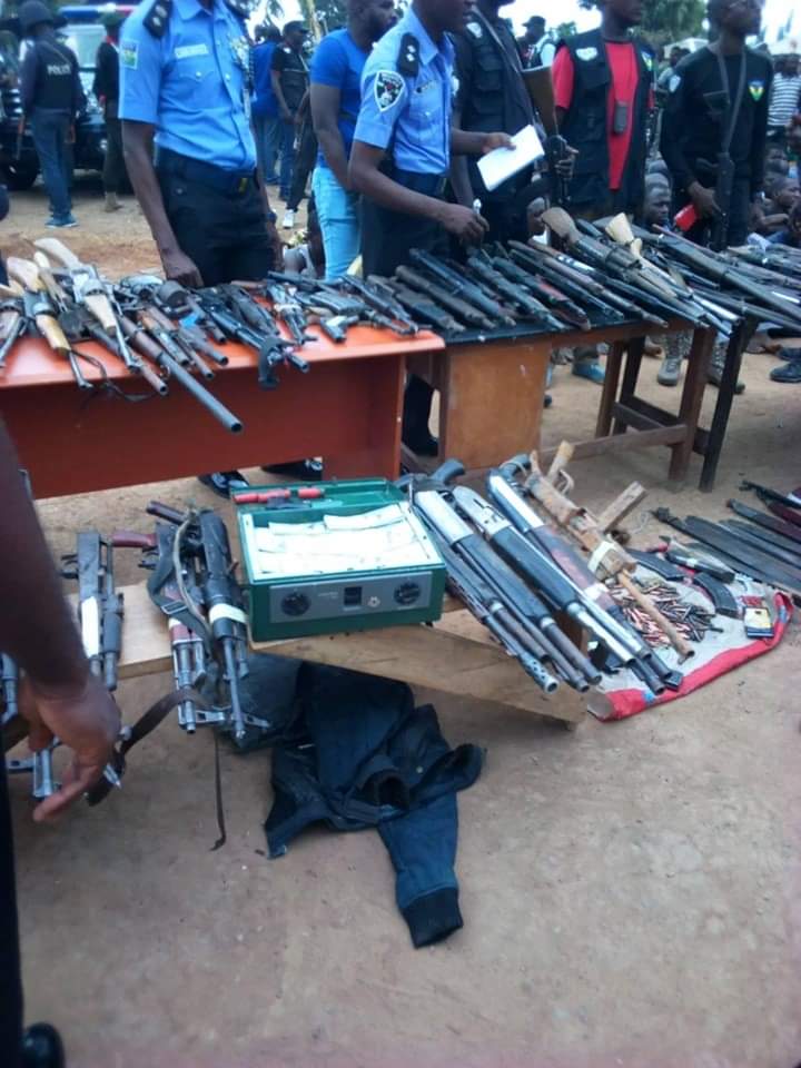 BREAKING: Police Parade 93 Suspected Kidnappers, Recover 35 AK47 Rifles 9412502_img20190517wa0014_jpeg052a5b42b5c0c71417534a6d379b6e06