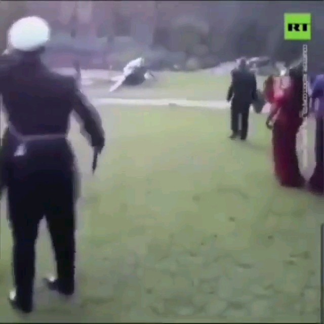 Helicopter Crashes During Wedding Ceremony With Bride On ...
 Helicopter Crashes Wedding