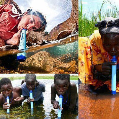 LifeStraw makes toilet water drinkable 