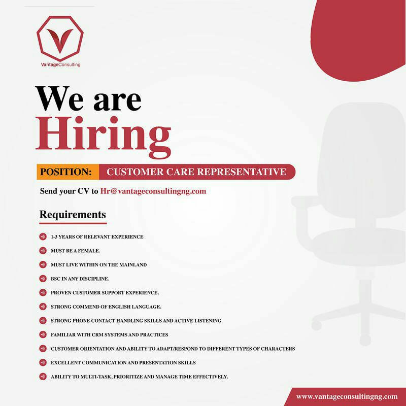available banking job vacancies in nigeria bank today