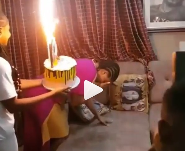 Actress Seyi Edun Tears Up As Her Husband Springs A Surprise On Her Birthday