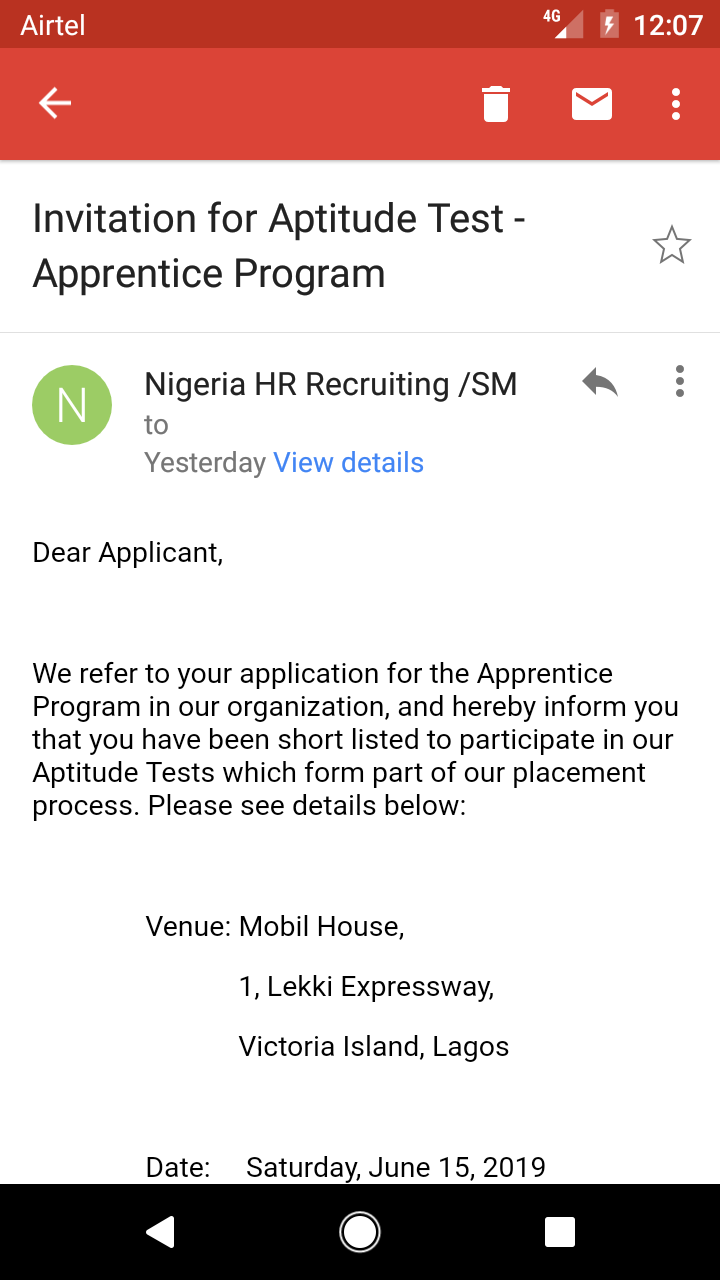 who-else-got-this-aptitude-test-invite-from-exxon-mobil-jobs-vacancies-nigeria
