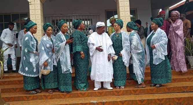 Alaafin Of Oyo And His Wives Celebrate Eid El Filtri With Lovely Photos