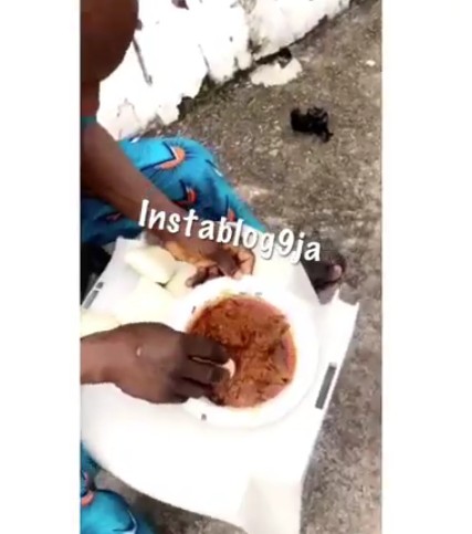 Nigerian man consumes 10 wraps of fufu in Lagos for 